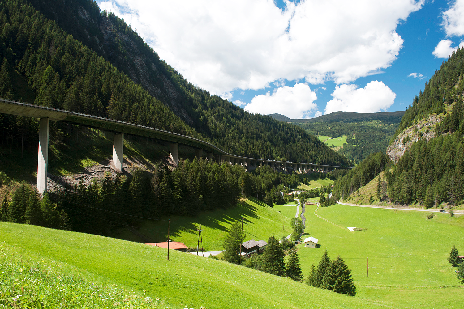 Brennerautobahn - Luegbrücke seit 2025 nur einspurig befahrbar